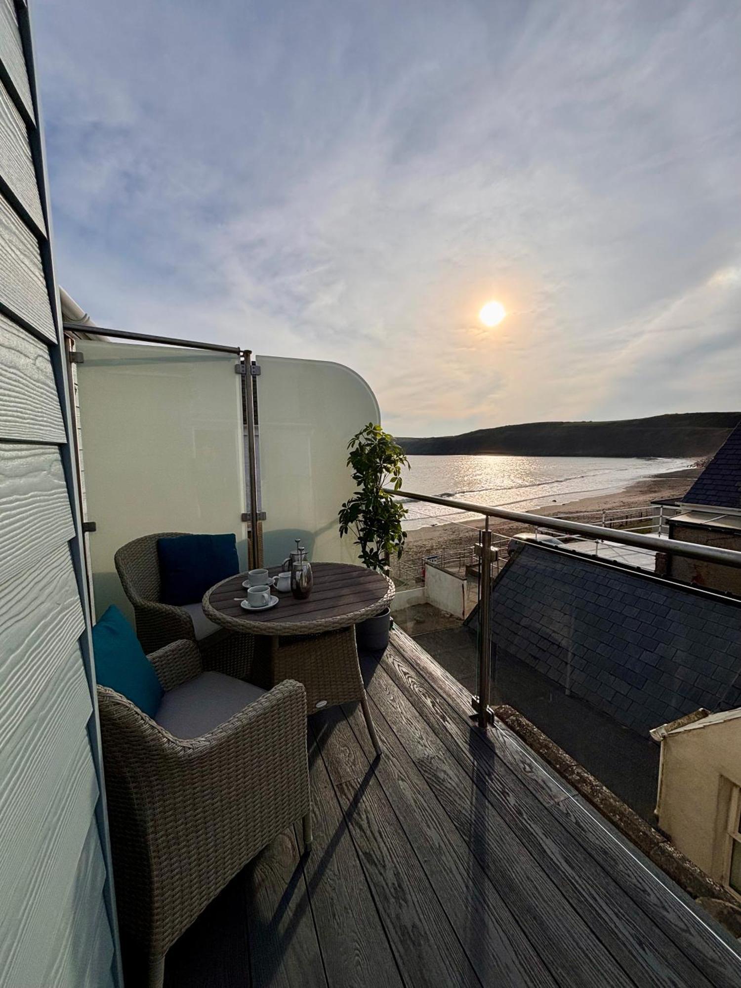 Gwesty Ty Newydd Hotell Aberdaron Exteriör bild