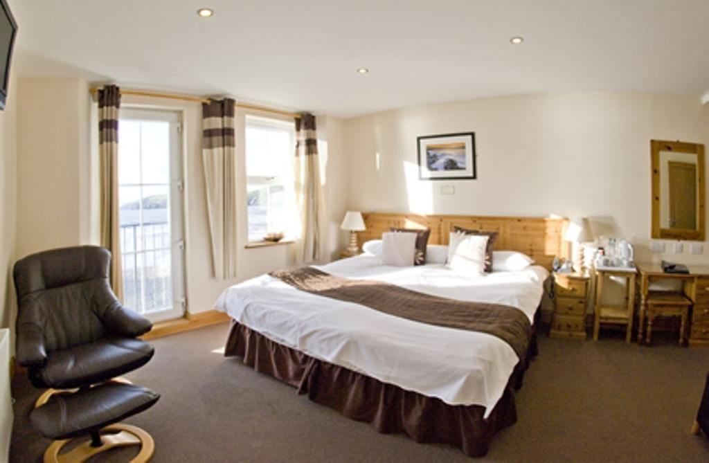 Gwesty Ty Newydd Hotell Aberdaron Rum bild