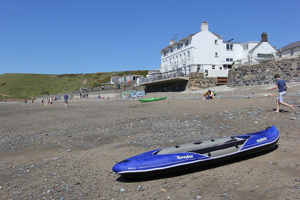 Gwesty Ty Newydd Hotell Aberdaron Exteriör bild